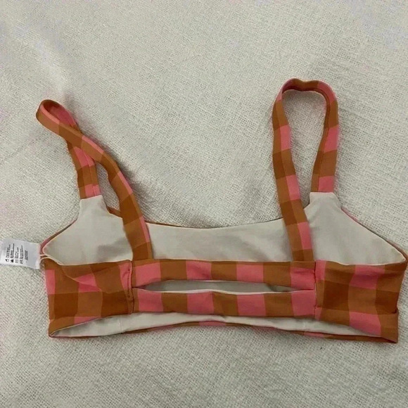 LSPACE X SEAESTA SEASIDE GINGHAM JESS TOP SIZE M - Picture 3 of 3